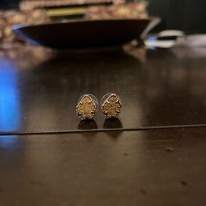 Kendra Scott earrings- rose gold